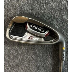 Ping G20 7 Iron - Stiff - Steel - Right Hand - Yellow Dot CFS 5